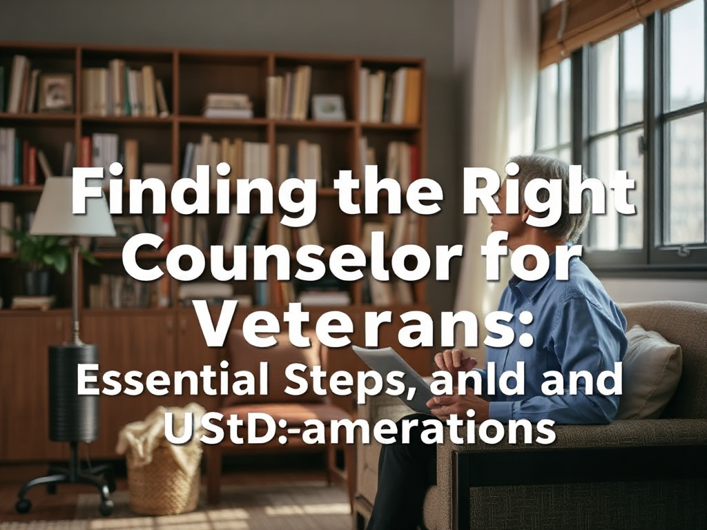 Finding the Right Counselor for Veterans: Essential Steps and Considerations
