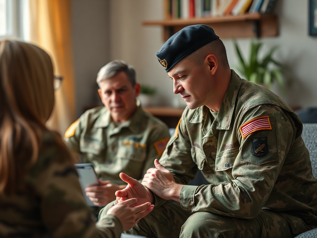 PTSD-Related Dissociation During Conversations About Military Service: Signs, Grounding Methods, and When to Seek Care